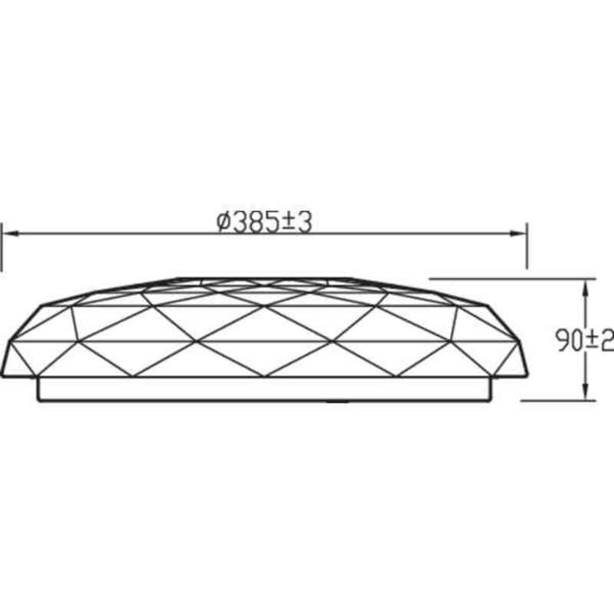 Philips Ceiling Lamp White 23 W Metal/Plastic (36.8 x 8.5 x 36.8 cm)