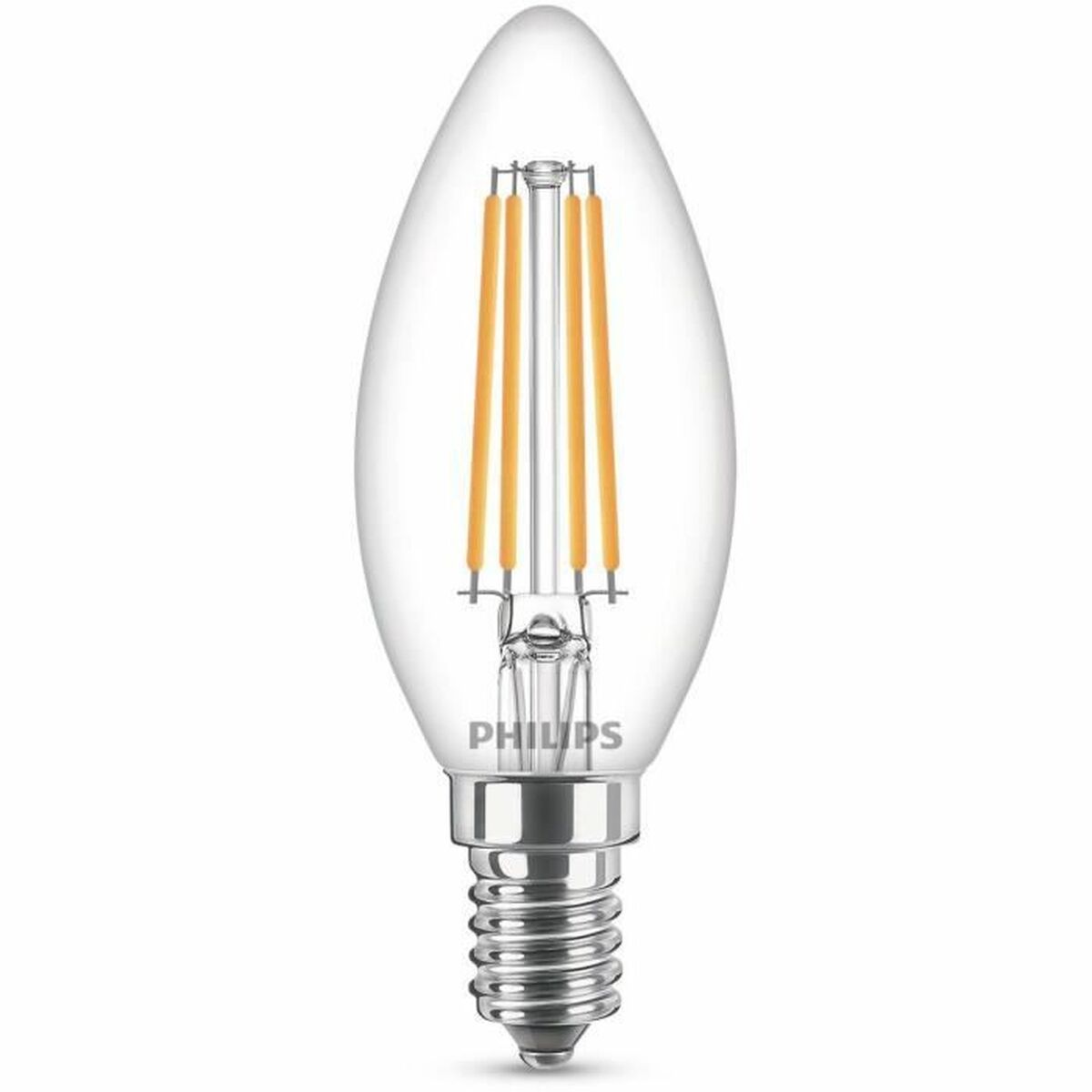 Bombilla LED Vela Philips Equivalent  E14 60 W Blanco E (2700 K)