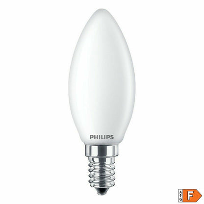 Bombilla LED Philips Vela Blanco F 40 W 4,3 W E14 470 lm 3,5 x 9,7 cm (4000 K)