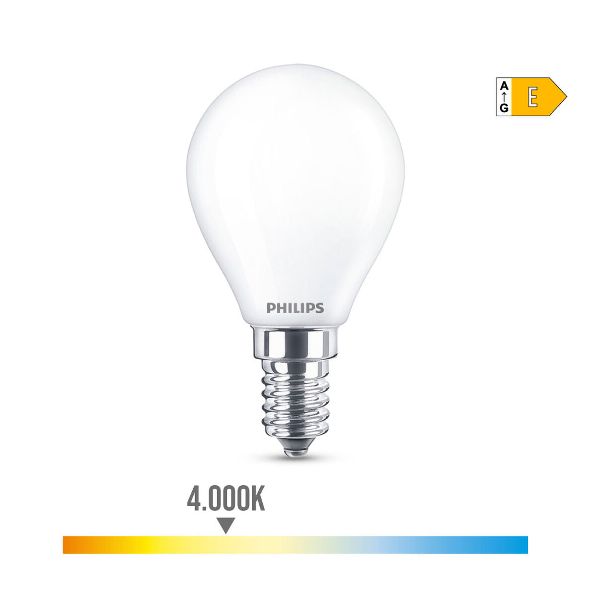 Bombilla LED Philips E 6.5 W 6,5 W 60 W E14 806 lm Ø 4,5 x 8 cm (4000 K)