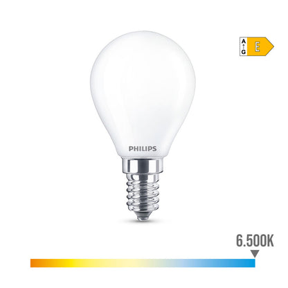 Bombilla LED Philips E 6,5 W E14 806 lm Ø 4,5 x 8 cm (6500 K)