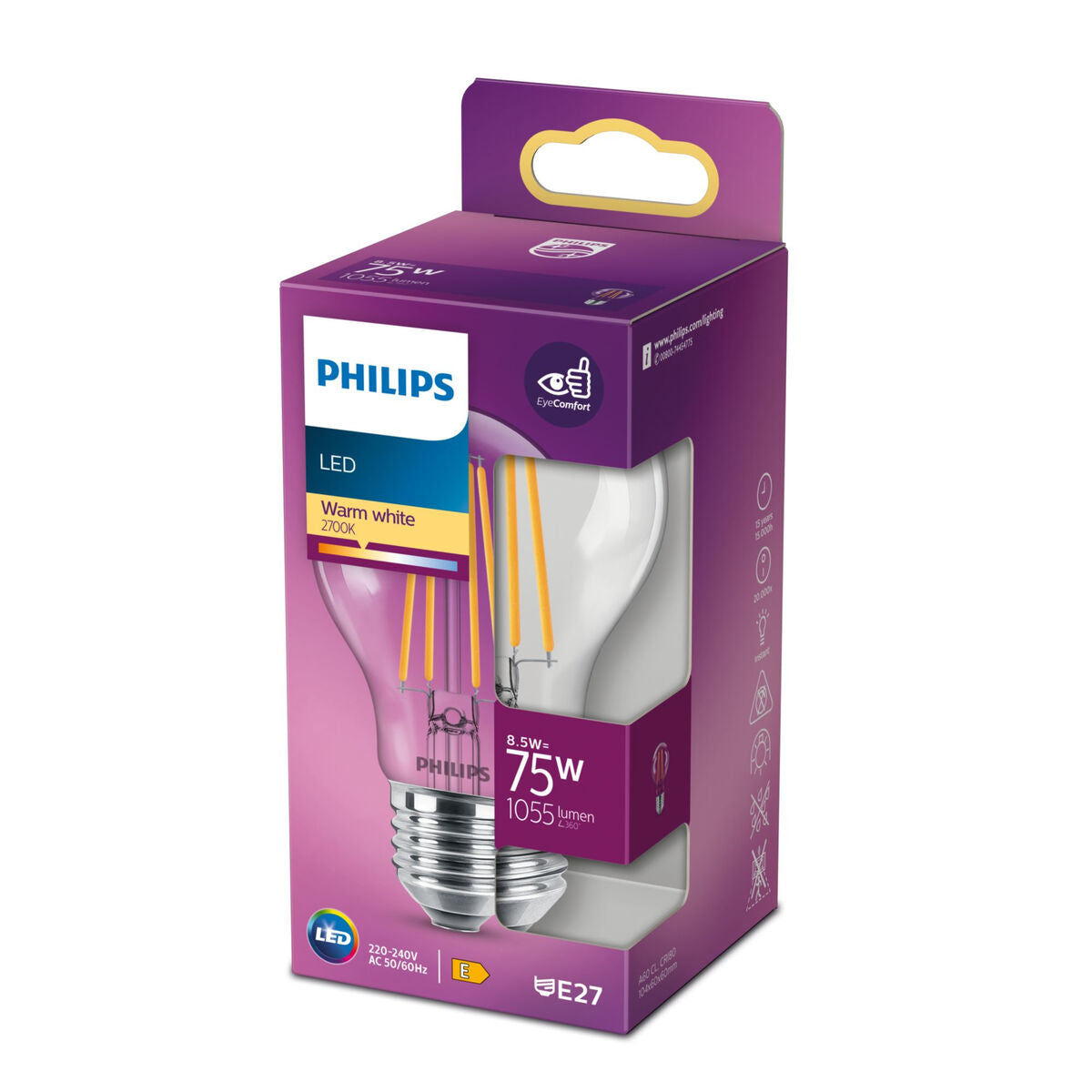 Bombilla LED Philips 8718699762995 75 W E27