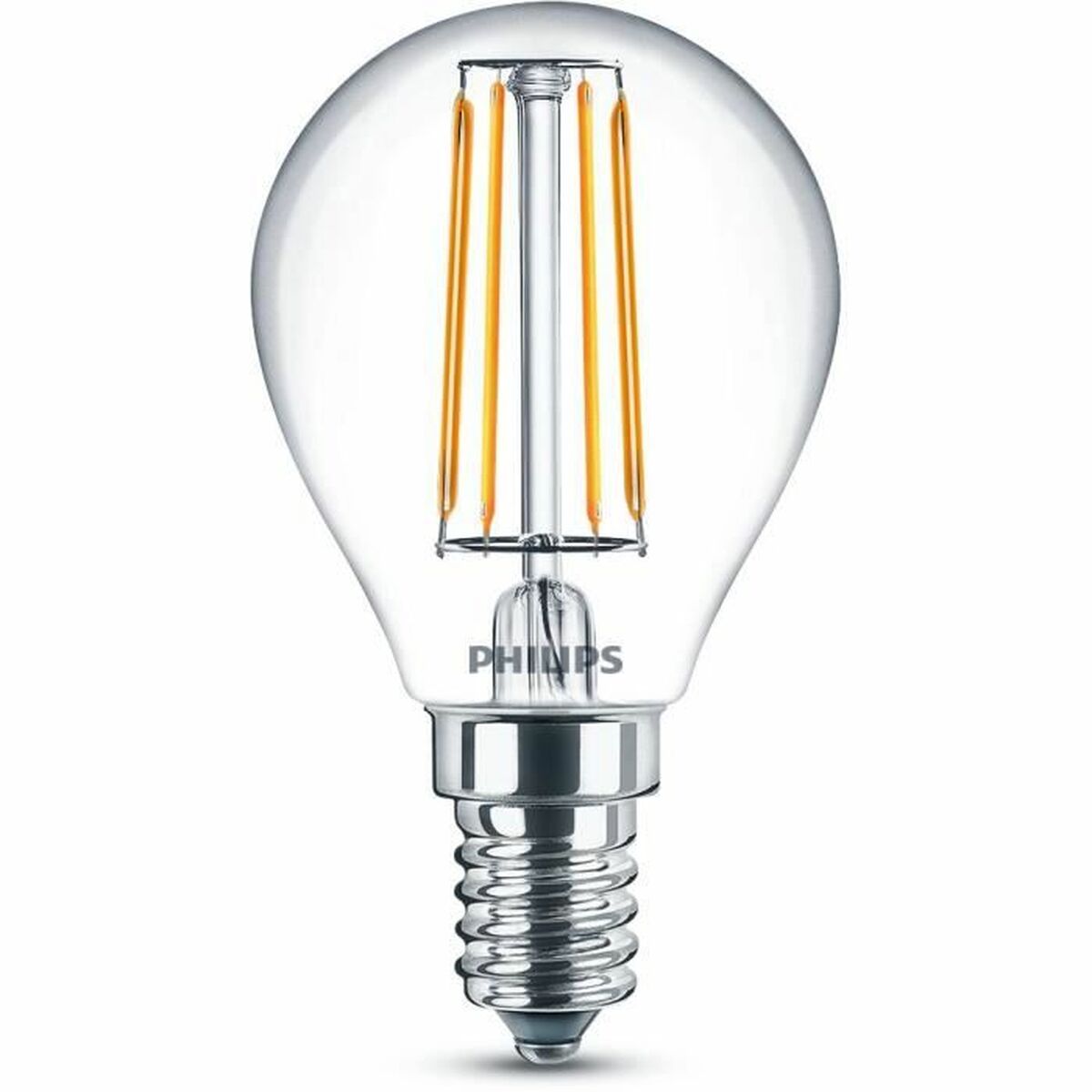 Bombilla LED Esférica Philips Classic 40 W E14 F 4,3 W (2700k)