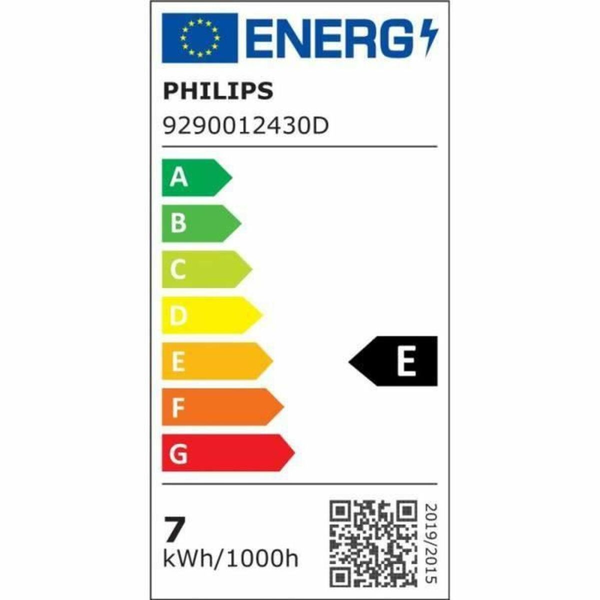 Philips Equivalent E27 60 WE LED Bulb (2700 K)