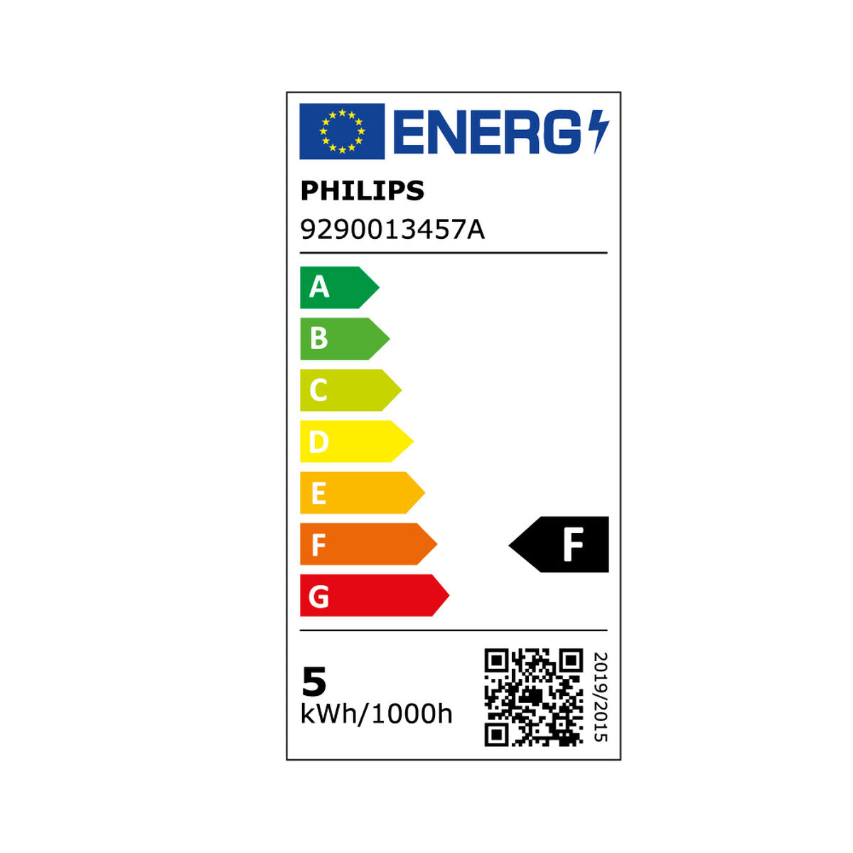 Philips F LED bulb 40 W 4.3 W E27 470 lm 4.5 x 8.2 cm (2700 K)