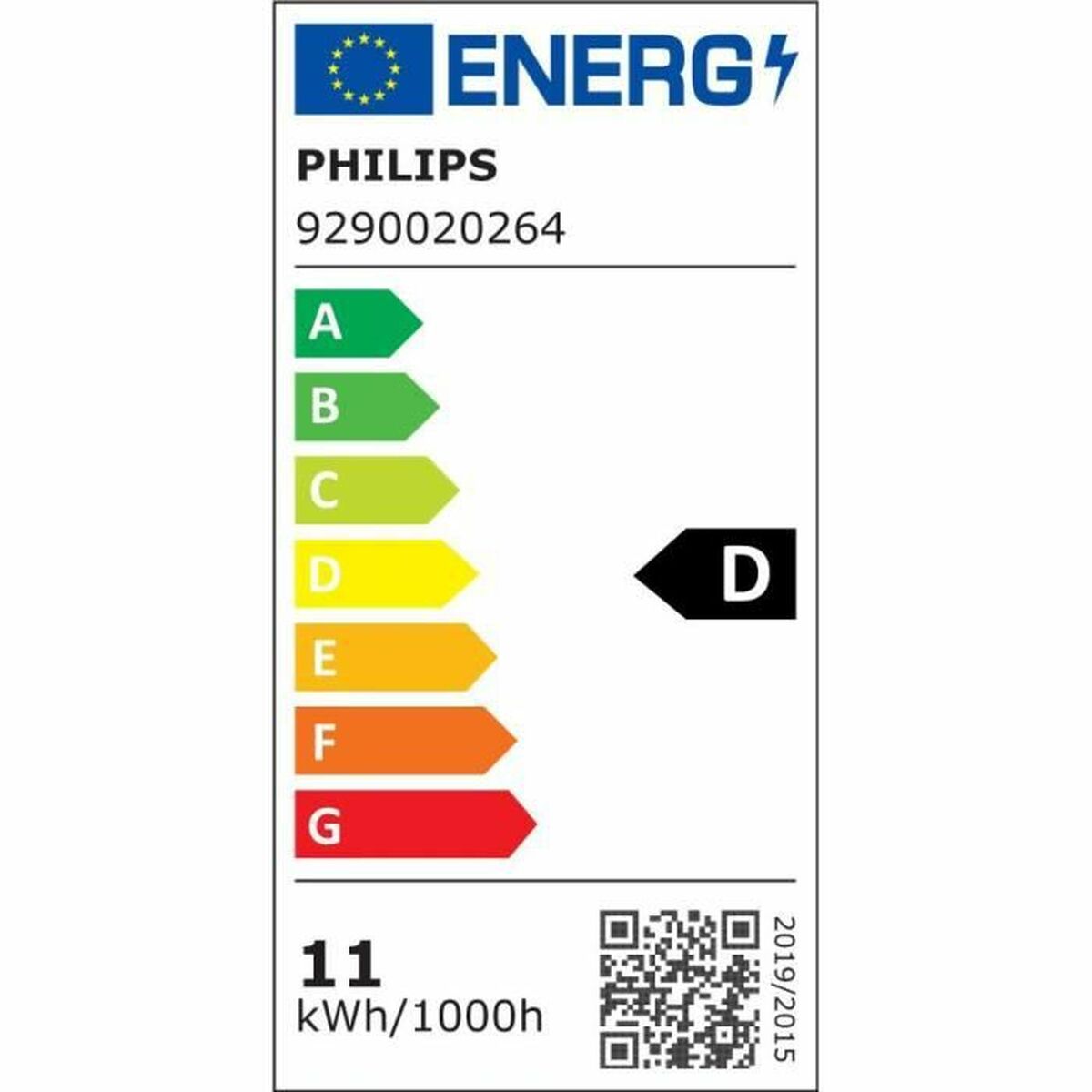 Bombilla LED Philips Equivalent 100 W E27 Blanco D (2700 K) (2 Unidades)