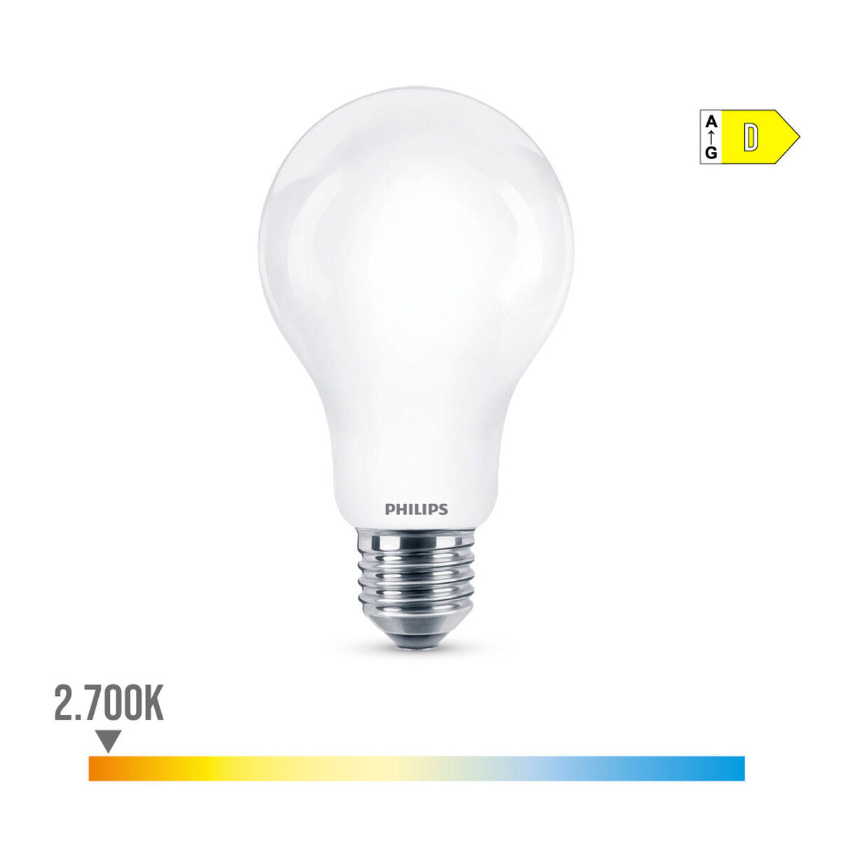 Bombilla LED Philips D 120 W 13 W E27 2000 Lm 7 x 12 cm (2700 K)