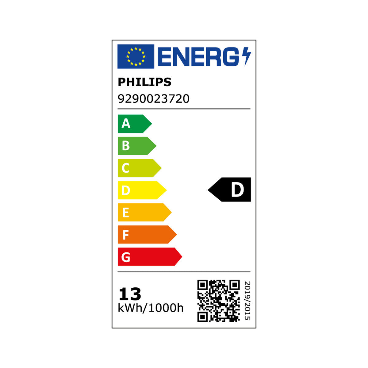 Bombilla LED Philips D 120 W 13 W E27 2000 Lm 7 x 12 cm (6500 K)