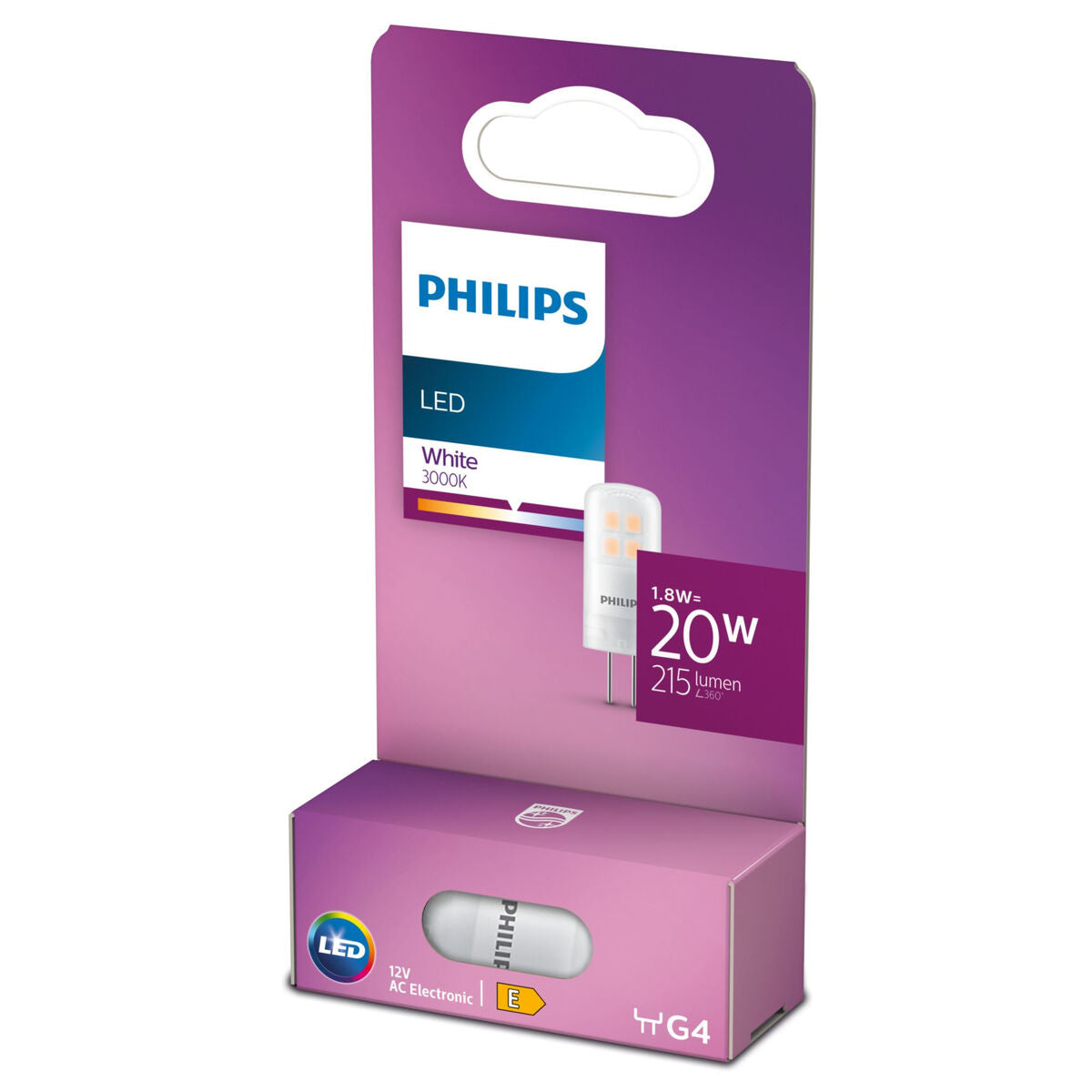 Philips LED Bulb 8718699767679 20 W G4 12 V White E (3000K)