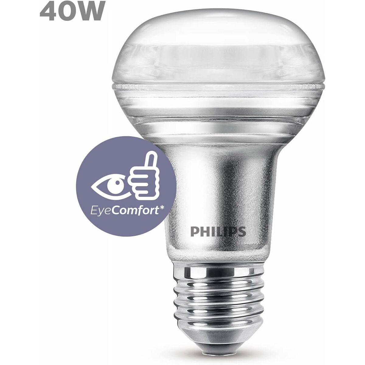 Philips Classic F LED Bulb 60 W 4.3 W E14 320 Lm Reflector (2700 K)