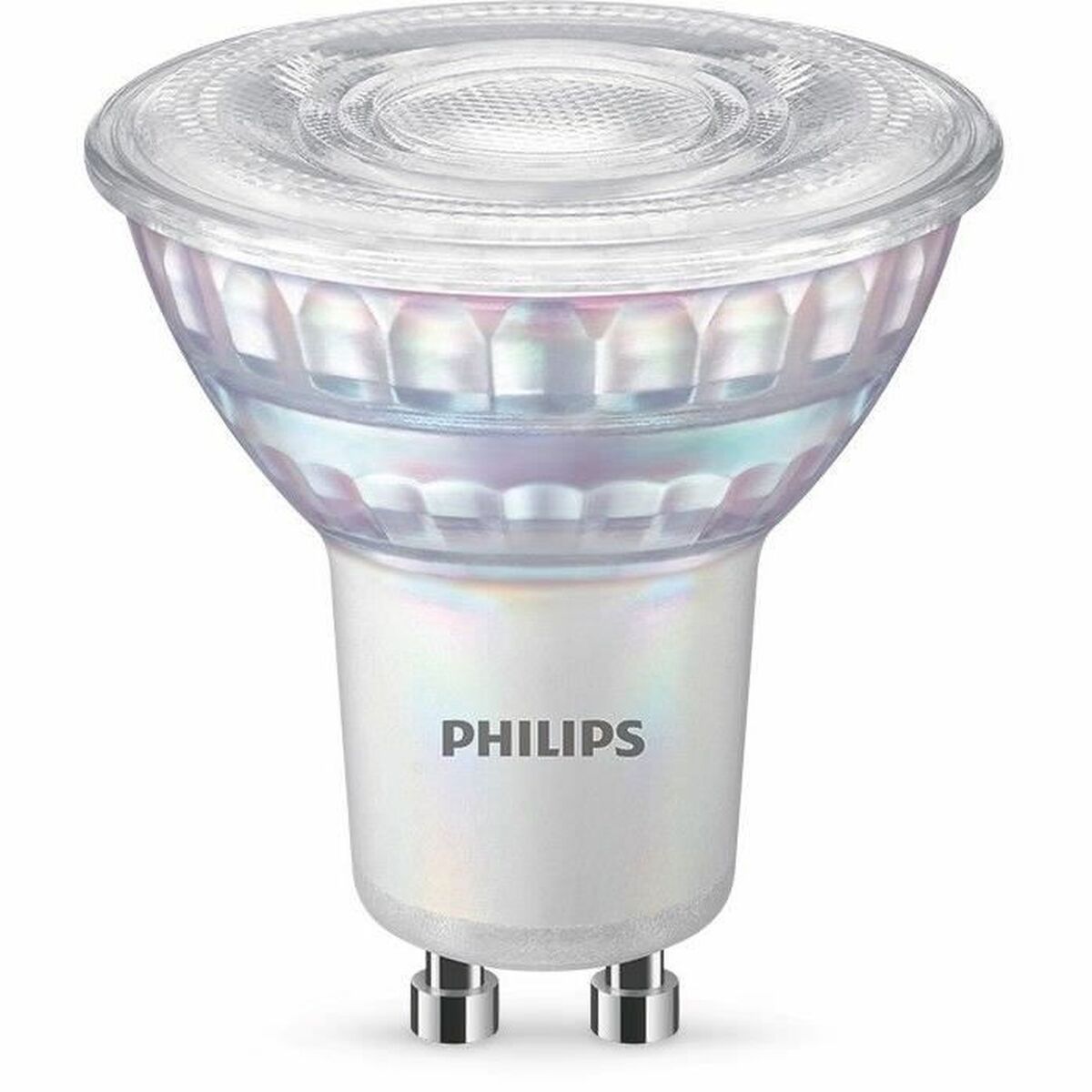 Philips LED Bulb 8718699775810 50 W White F 4 W GU10 (3000K) (2 Units)