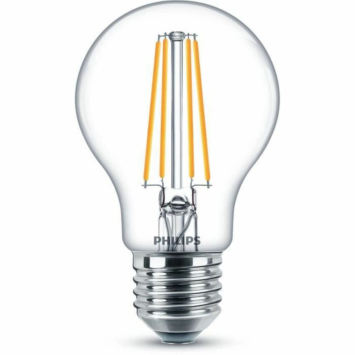 Philips Classic LED Bulb 60 W White E E27 (2700 K) (2 Units)