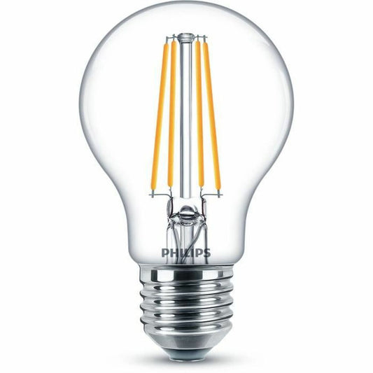 Philips Classic LED Bulb 60 W White E E27 (2700 K) (2 Units)