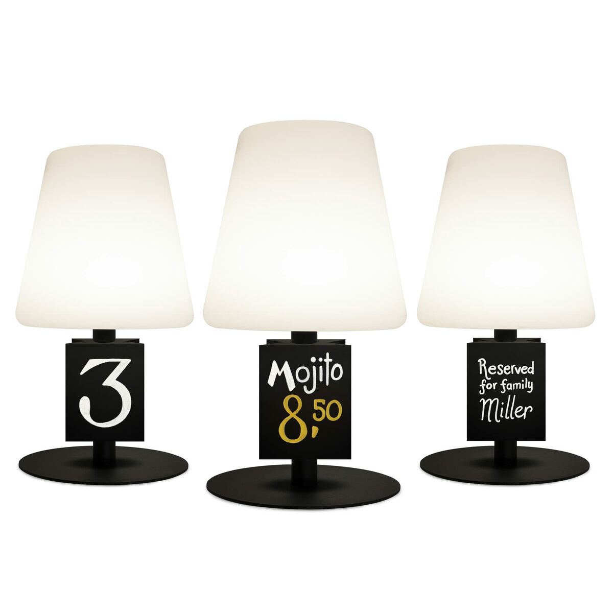 Securit Cartel table lamp 15.5 x 15.5 x 27.5 cm