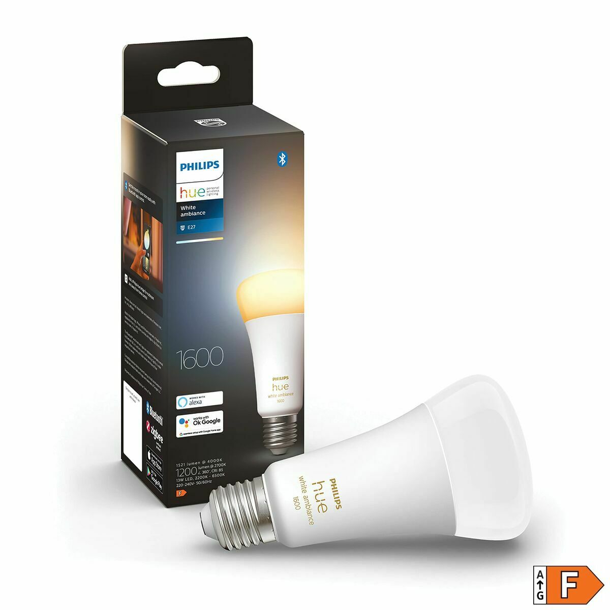 Bombilla Inteligente Philips Pack de 1 E27 13 W E27 2200K 6500 K