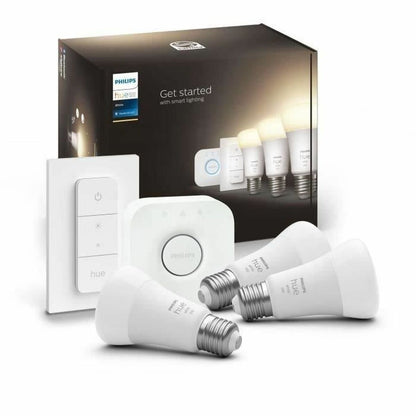 Philips LED Bulb Starter Kit E27 9.5 W White F (3 Units)