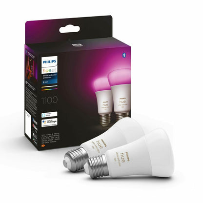 Philips Smart Bulb Pack of 2 E27 White F 9 W E27 806 lm (6500 K)