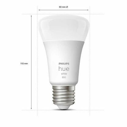 Bombilla Inteligente Philips 8719514319028 Blanco F 60 W 9 W E27 800 lm (2700 K) (2 Unidades)