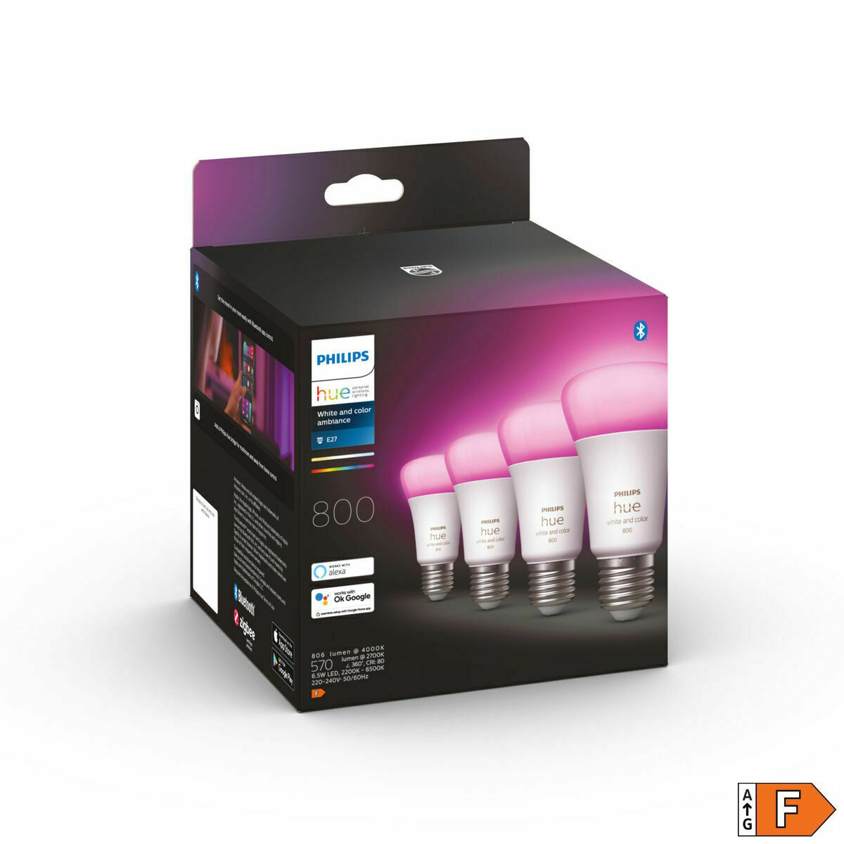 Philips Smart Bulb 4 Pack E27