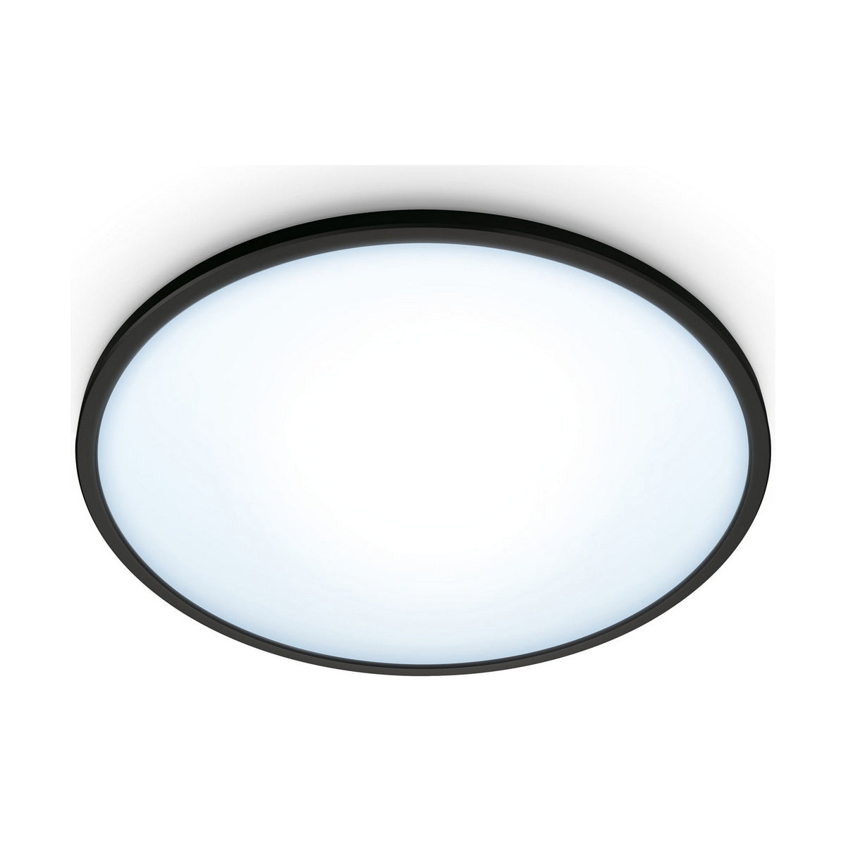 Philips Wiz Ceiling Lamp 14 W ø 24.2 x 2.3 cm White Black Multicolour Metal Aluminium (2700 K) (6500 K)