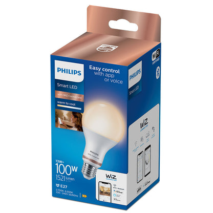 Bombilla LED Philips Wiz A67 smart Blanco E 13 W E27 1521 Lm (2700 K) (2700-6500 K)