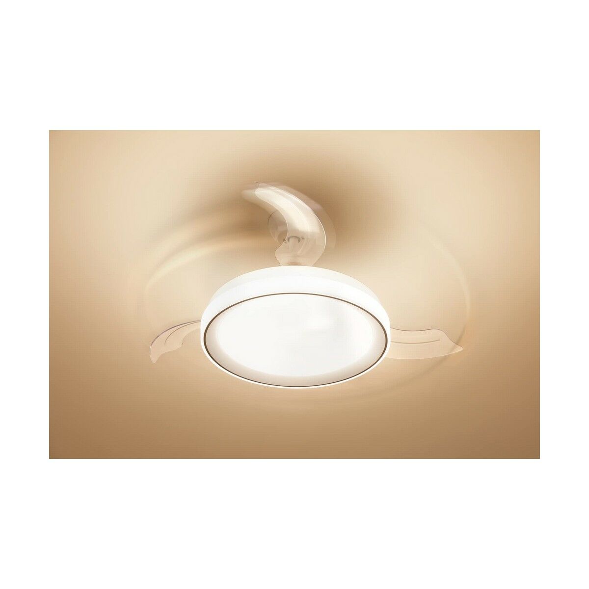 Ventilador de Techo con Luz Philips Lighting Bliss Blanco 4500 Lm (2700k) (4000 K)