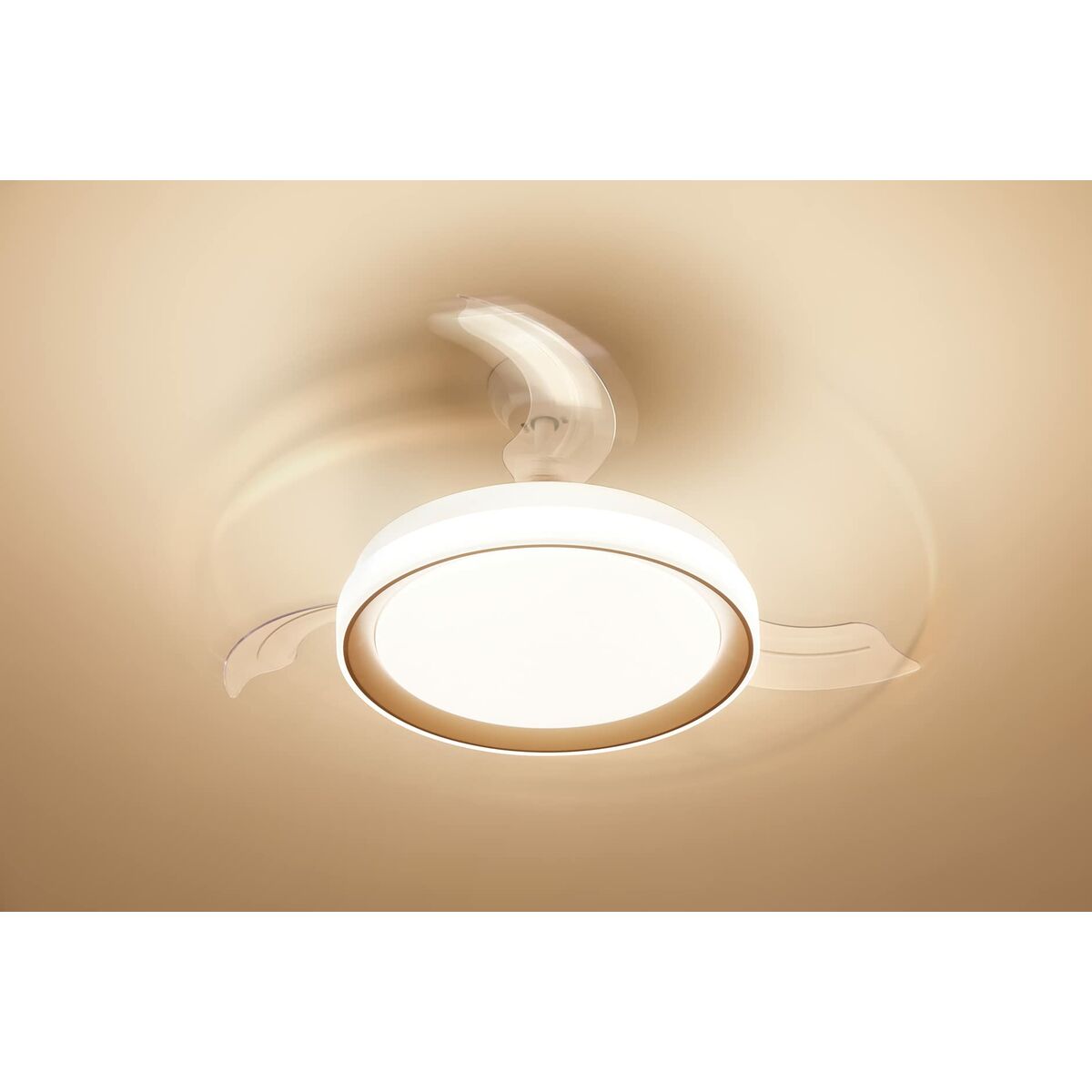 Philips Atlas Ceiling Fan with Light Gold 35 W 28 W 4500 Lm (2700 K)