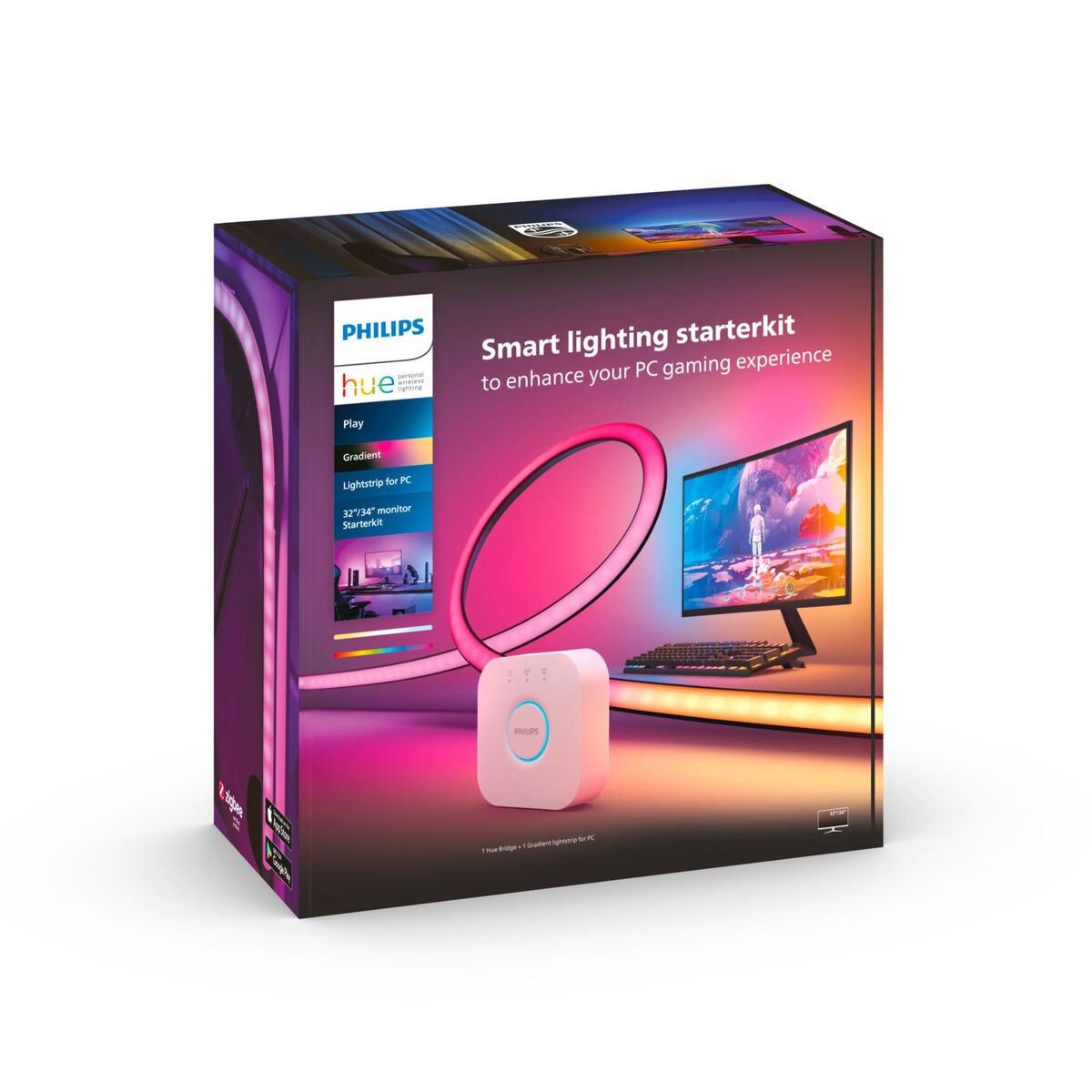 Tiras LED Philips Hue Play Gradient PC