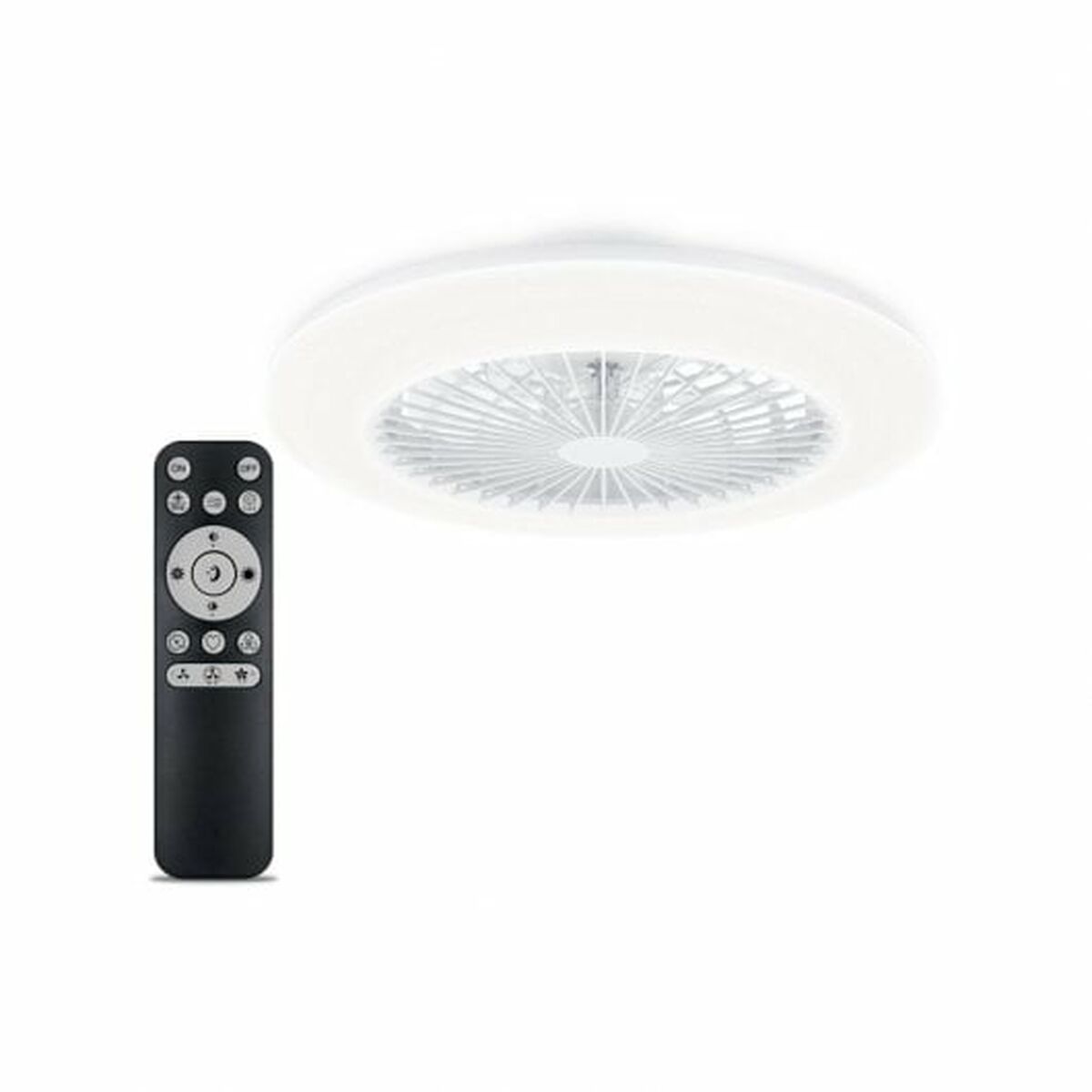 Ventilador de Techo con Luz Philips Blanco