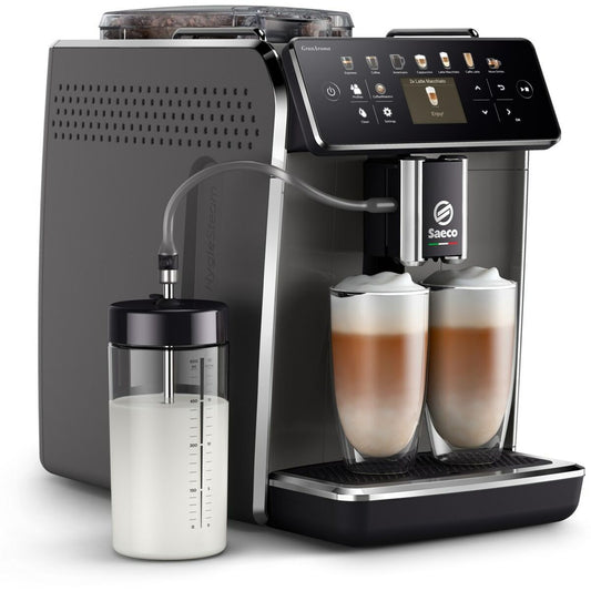 Saeco SM6580/10 Super-Automatic Coffee Machine Silver Grey 1500 W 15 bar 300 g 1.8 L