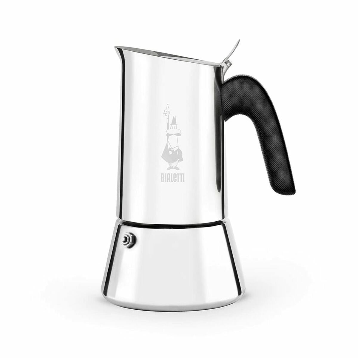 Cafetera Italiana Bialetti Venus box Madera Acero Inoxidable 2 Tazas 100 ml