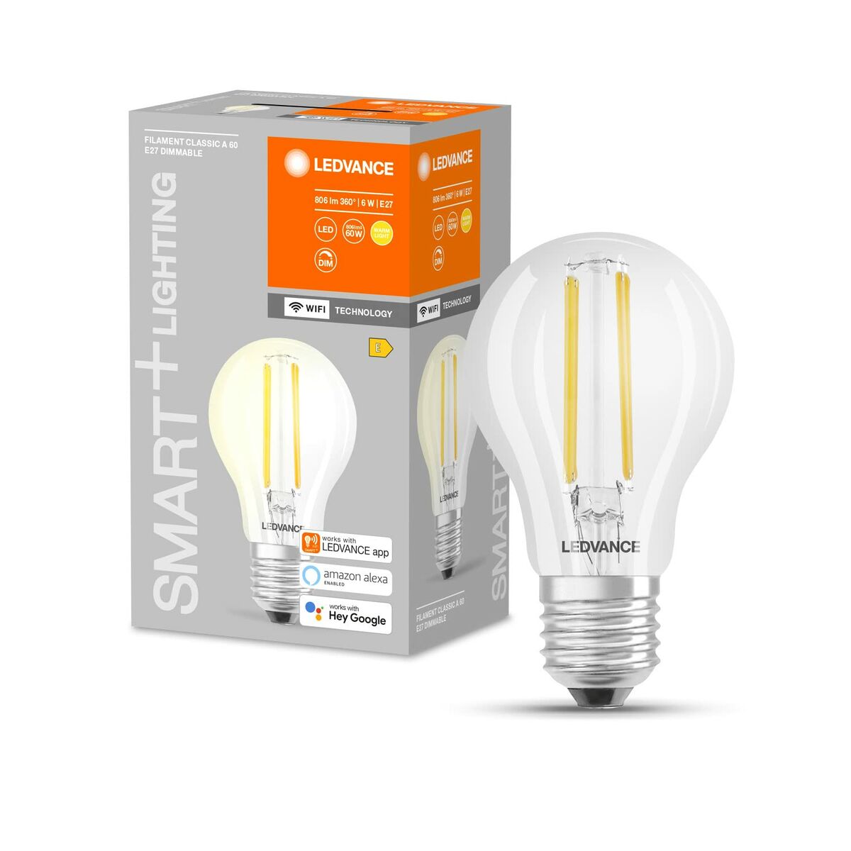 Ledvance E27 6 W LED Bulb (Refurbished A)