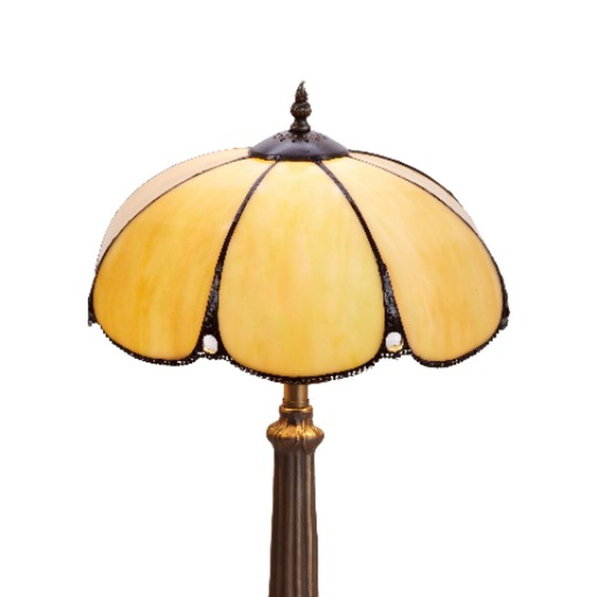 Viro Virginia Ivory Zinc Table Lamp 60 W 30 x 50 x 30 cm