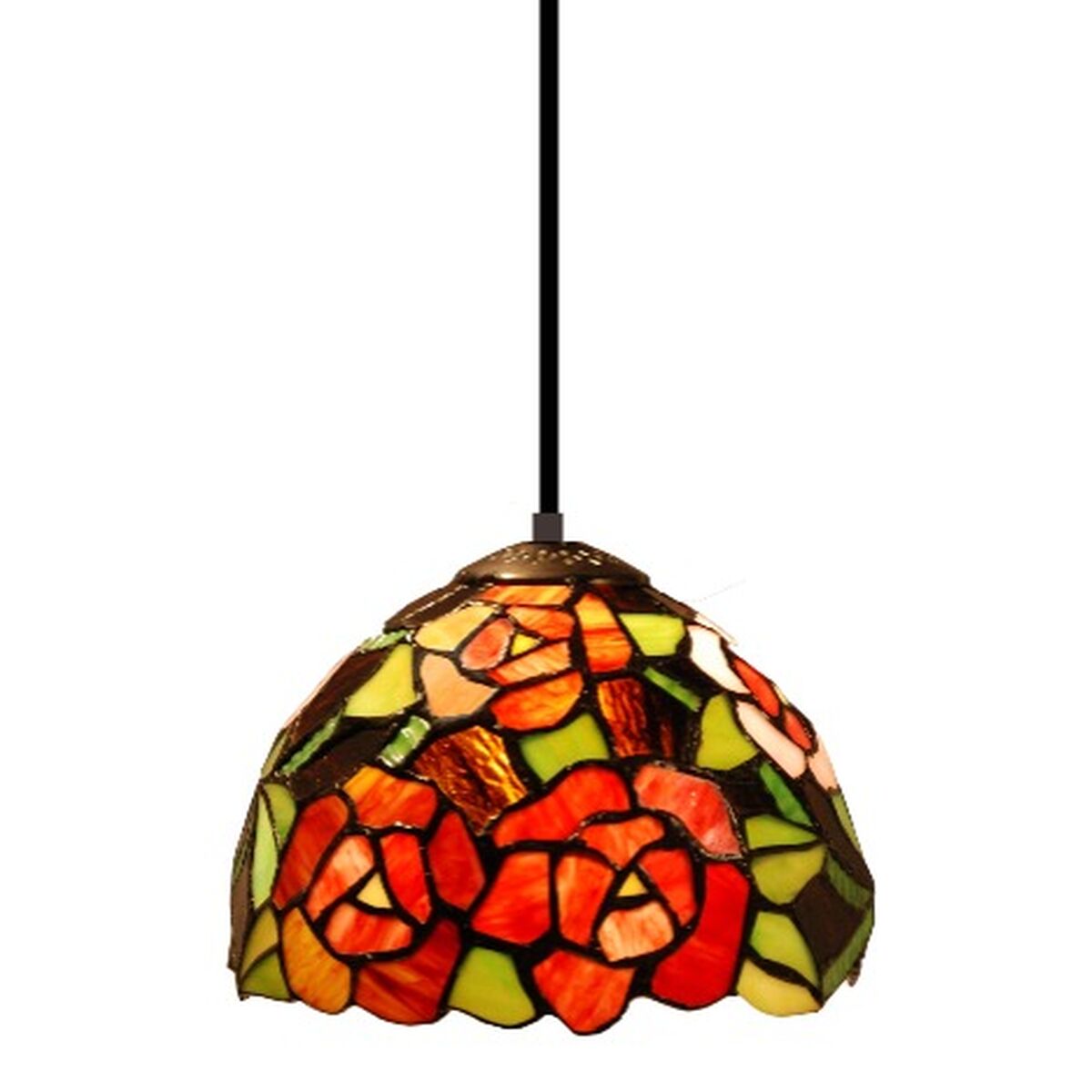 Viro New York Ceiling Lamp Multicolour Zinc 60 W 20 x 125 x 20 cm