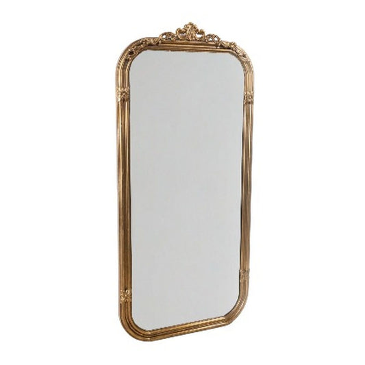 Romimex Gold Metal Window Wall Mirror 61 x 140 x 4 cm