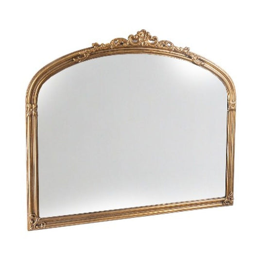 Romimex Gold Metal Wall Mirror 105 x 88 x 4 cm