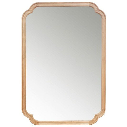 Romimex Natural Wood Wall Mirror Paulonia Wood 60 x 90 x 3 cm