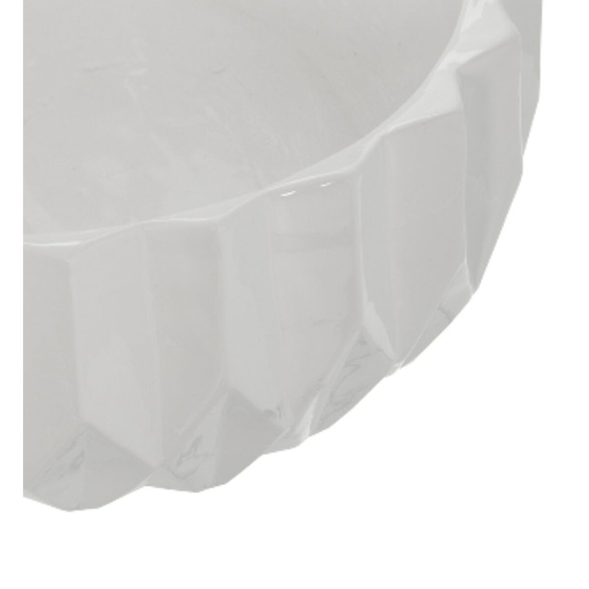 Centro de Mesa Alexandra House Living Blanco 28 x 12 cm