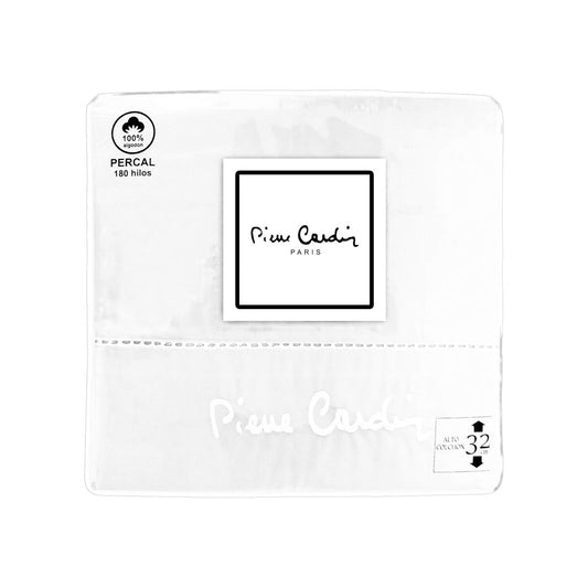 Pierre Cardin ARCADIA White Sheet Set 90 cm Bed