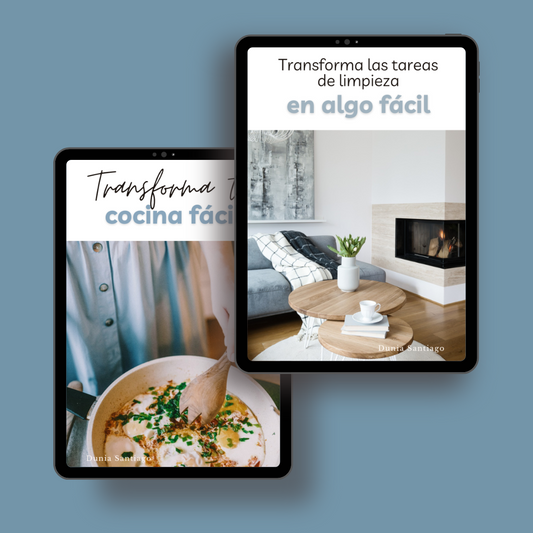 Ebooks "Transforma tu vida diaria y ten tiempo para tí"