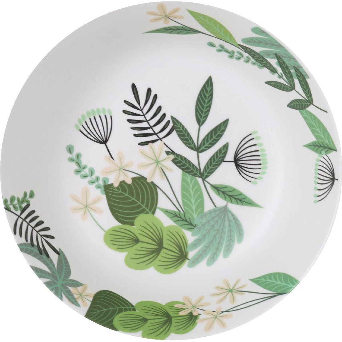 La Mediterránea Flora Melamine Deep Plate 20 x 20 x 5 cm