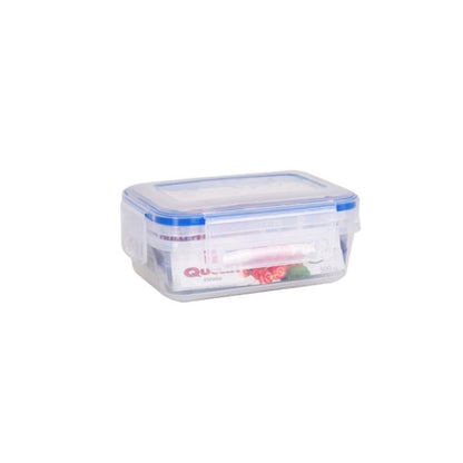 Quttin Hermetic Lunch Box 500 ml Rectangular 15 x 10 x 6 cm (12 Units)