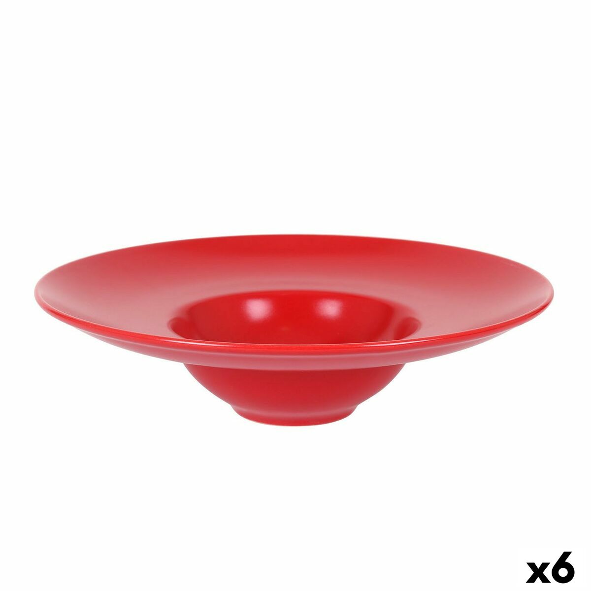 Old Valley Red Risotto Deep Plate ø 25 x 7 cm (6 Units)