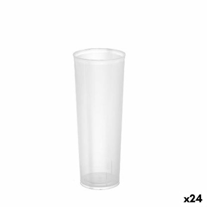 Set de vasos reutilizables Algon Transparente 24 Unidades 330 ml (20 Piezas)