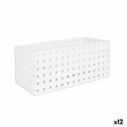 Organizador de Cajones Confortime Blanco 27,5 x 13,5 x 12,2 cm (12 Unidades)