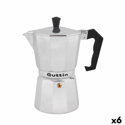 Quttin Italian Coffee Maker 6 Cups (6 Units)