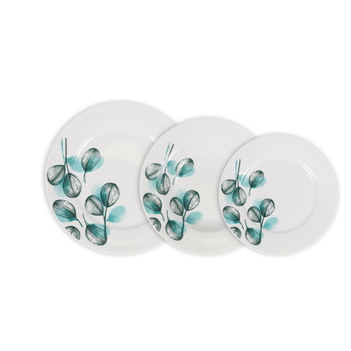 La Mediterránea Imagine Round Dinnerware Set 18 Pieces (2 Units)