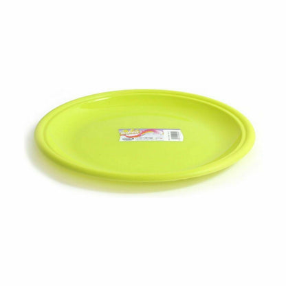 Bahia Plastic Flat Plate Ø 25 x 25 x 2 cm (36 Units)