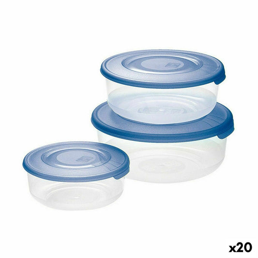 Tontarelli Family Round Lunch Box Set 3 Pieces (20 Units)