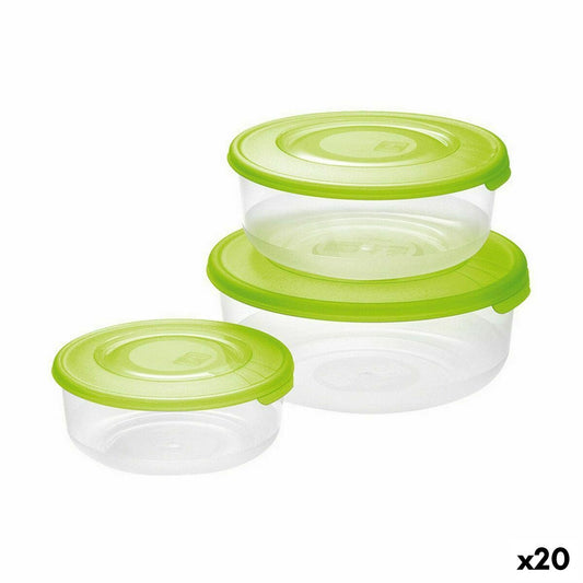 Tontarelli Family Round Lunch Box Set 3 Pieces (20 Units)